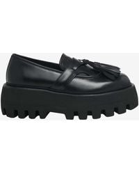 McQueen - Sofa Platform Loafers - Lyst