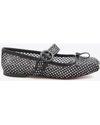 Christian Louboutin - Mamastrapitina Embellished Ballet Shoes - Lyst