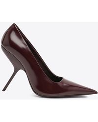 Ferragamo - Patent Leather Pointed-Toe Pumps - Lyst