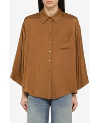 FEDERICA TOSI - Basic Oversized Shirt - Lyst