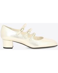 CAREL PARIS - Ariana 45 Kina Mary-Jane Pumps - Lyst