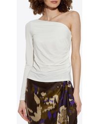 Max Mara - Spluga One-Shoulder Top - Lyst