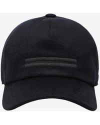 ZEGNA - Logo Wool Baseball Cap - Lyst