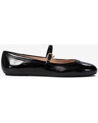 Gianvito Rossi - Carla Patent Leather Ballet Flats - Lyst