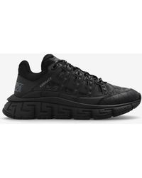 Versace - Trigreca Barocco Low-Top Sneakers - Lyst