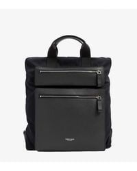 Giorgio Armani Waterproof Shopper Backpack - Black