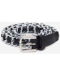 Ba&sh - Brooke Braided Chained Belt - Lyst