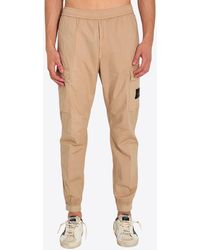 Stone Island - Logo-Patched Cargo Pants - Lyst