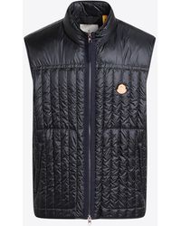 Moncler - X Gilga Farm By Donald Glover Tangerine Padded Vest - Lyst