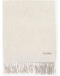 Max Mara - Wsriga Cashmere Striped Scarf - Lyst
