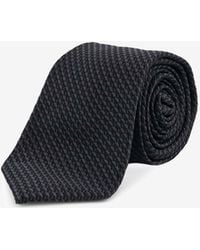 Kiton - Micro Pattern Silk Tie - Lyst