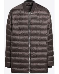 Moncler - X Rick Owens Quilted Zip-Up Down Jacket - Lyst