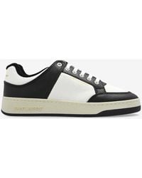 Saint Laurent - Sl/61 Low-Top Leather Sneakers - Lyst