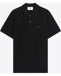 Ami Paris - Ami De Coeur Polo Shirt - Lyst