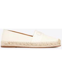 Chloé - Piia Logo-Embroidered Espadrilles - Lyst