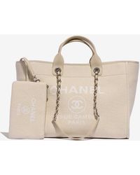 Women's Chanel Tote bags from $600 | Lyst