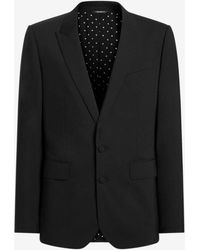 Dolce & Gabbana - New Martini Wool Single-Breasted Jacket - Lyst