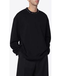Jil Sander - Studded Long-Sleeved T-Shirt - Lyst
