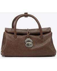Zanellato - Small Dotta Smooth Leather Top Handle Bag - Lyst