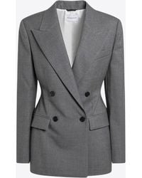 Givenchy - Double-Breasted Wool Jacket - Lyst