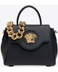 Versace - Small La Medusa Shoulder Bag - Lyst