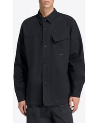 adidas Originals - Long-Sleeved Loose Shirt - Lyst