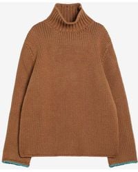 Loewe - Wool Turtleneck Sweater - Lyst