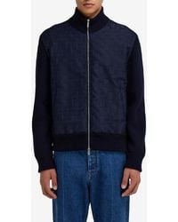 Ferragamo - Gancini Jacquard Bomber Jacket - Lyst