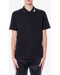 Versace - Logo Label Polo T-Shirt - Lyst