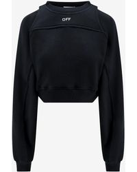 Off-White c/o Virgil Abloh - Cotton Sweatshirt - Lyst
