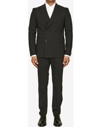 Tonello - Double-Breasted Wool Suit - Lyst