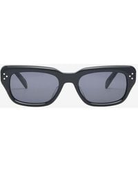 Celine - Bold 3 Dots Rectangular Sunglasses - Lyst
