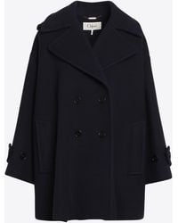 Chloé - Double-Breasted Wool-Blend Coat - Lyst