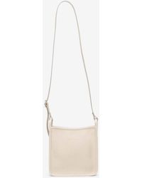 Longchamp - Small Le Foulonné Leather Shoulder Bag - Lyst