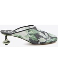 Loewe - Toy 45 Floral Sequined Mules - Lyst