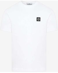 Stone Island - Compass Patch T-Shirt - Lyst