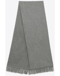 A.P.C. - Alix Brodée Logo Embroidered Scarf - Lyst