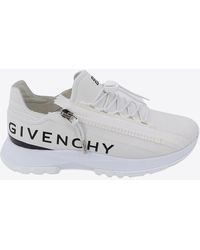Givenchy - Spectre Logo-Print Zip Sneakers - Lyst