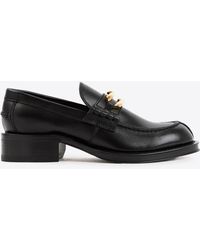Lanvin - Medley Leather Loafers - Lyst