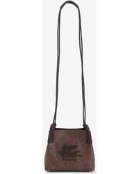 Etro - Mini Libra Paisley Jacquard Shoulder Bag - Lyst
