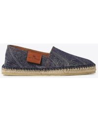 Etro - Paisley Jacquard Espadrilles - Lyst