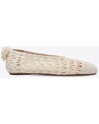 Magda Butrym - Crochet Knit Ballet Flats - Lyst