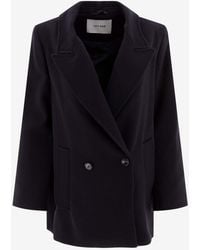 IVY & OAK - Jenna Double-Breasted Blazer - Lyst