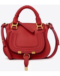 Chloé - Mini Marcie Top Handle Bag - Lyst