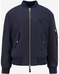 Givenchy - Cotton Blend Bomber Jacket - Lyst