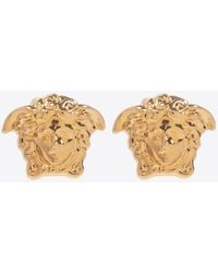 Versace - Small Medusa Head Stud Earrings - Lyst