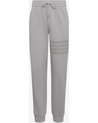 Thom Browne - Loopback Overdyed 4-Bar Track Pants - Lyst