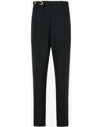 Versace - Straight-Leg Wool Blend Pants - Lyst