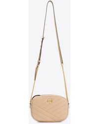 Tory Burch - Kira Quilted-Leather Camera Bag - Lyst