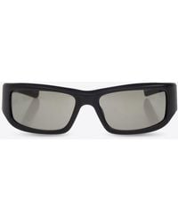 Jacquemus - Aero Rectangular-Frame Sunglasses - Lyst